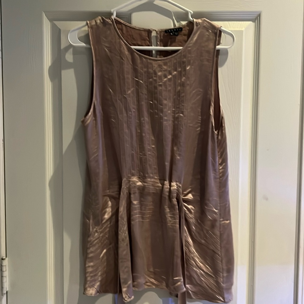 Theory Sleeveless Top with tie